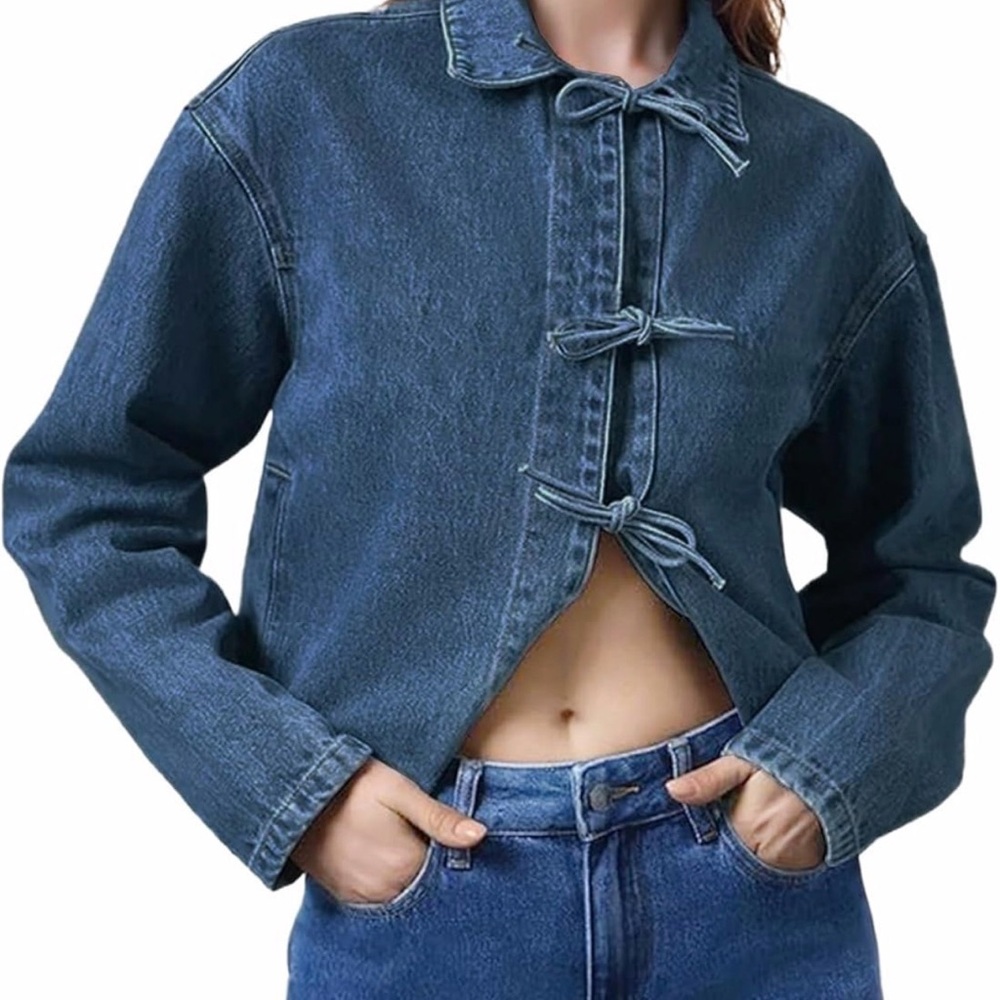 #Denim Jacket Women's 🎀